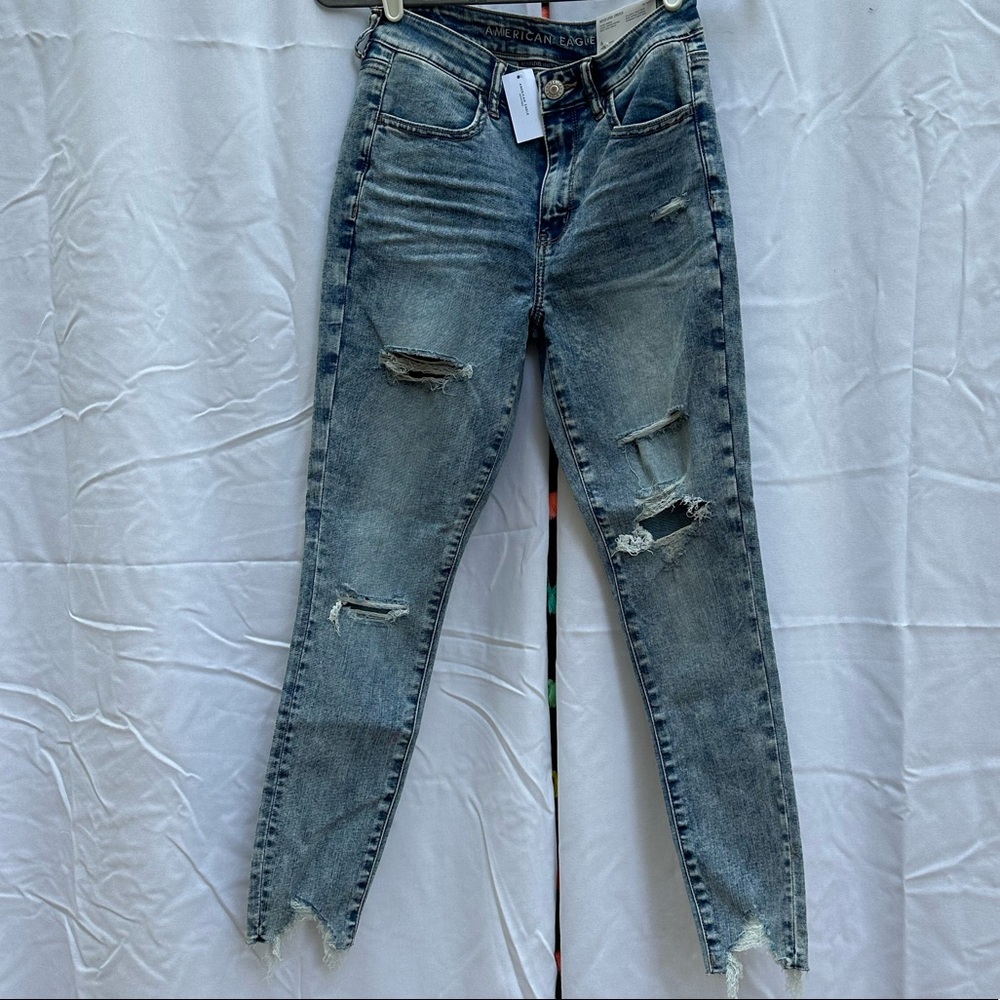 American Eagle Jeans Next Level Stretch Hi Rise Jegging NWT Size 6 Short (28W)